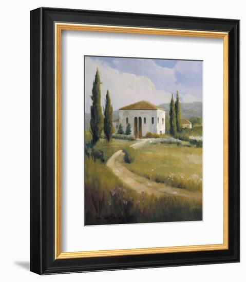 Tuscany Afternoon-Carolyne Hawley-Framed Art Print