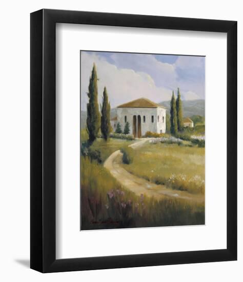 Tuscany Afternoon-Carolyne Hawley-Framed Art Print