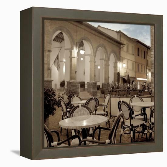 Tuscany Caffe #10-Alan Blaustein-Framed Stretched Canvas