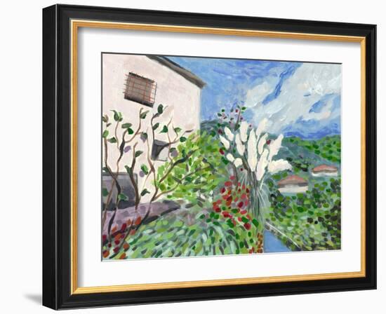 Tuscany Drive-Nikki Galapon-Framed Art Print