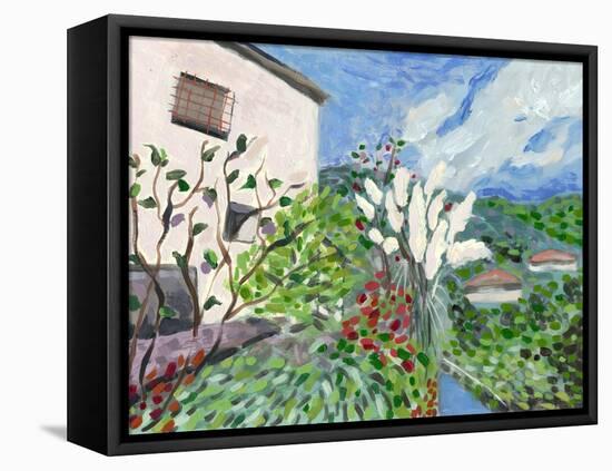 Tuscany Drive-Nikki Galapon-Framed Stretched Canvas