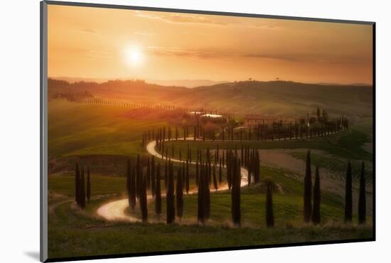 Tuscany Evening-Rostovskiy Anton-Mounted Photographic Print