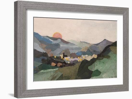 Tuscany Evening-Christine McKechnie-Framed Giclee Print