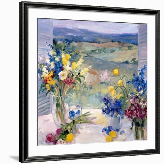 Tuscany Floral-Allayn Stevens-Framed Premium Giclee Print