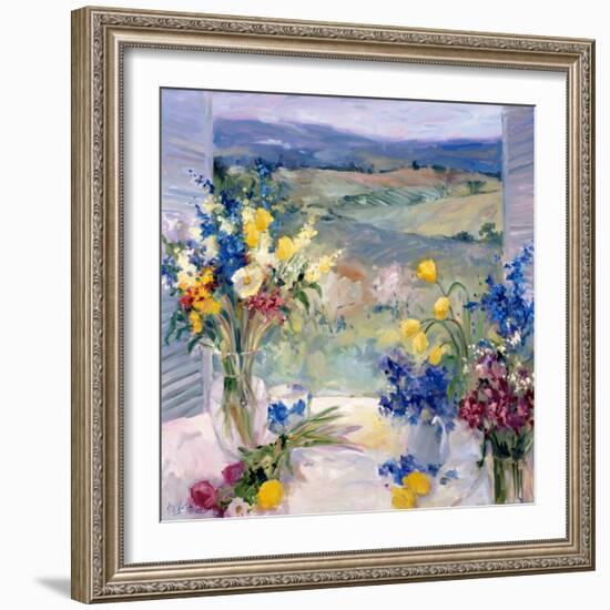 Tuscany Floral-Allayn Stevens-Framed Premium Giclee Print