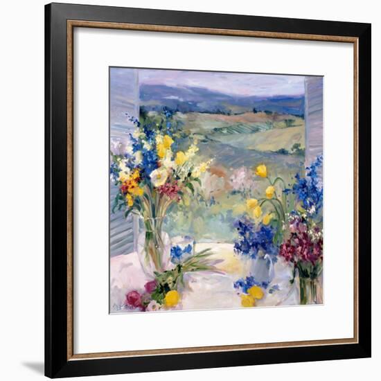 Tuscany Floral-Allayn Stevens-Framed Premium Giclee Print