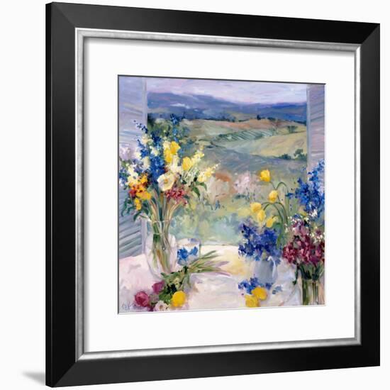 Tuscany Floral-Allayn Stevens-Framed Premium Giclee Print