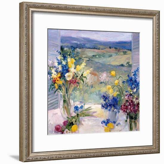 Tuscany Floral-Allayn Stevens-Framed Premium Giclee Print