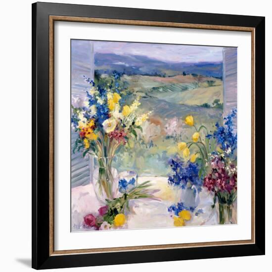 Tuscany Floral-Allayn Stevens-Framed Premium Giclee Print