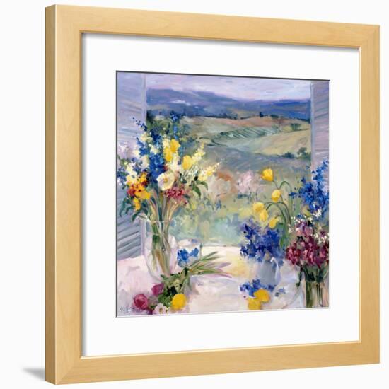 Tuscany Floral-Allayn Stevens-Framed Premium Giclee Print