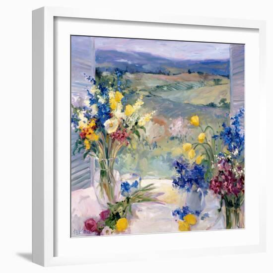 Tuscany Floral-Allayn Stevens-Framed Premium Giclee Print