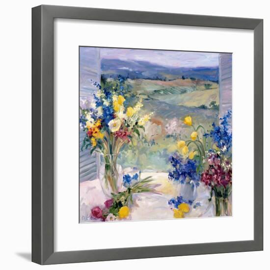 Tuscany Floral-Allayn Stevens-Framed Premium Giclee Print