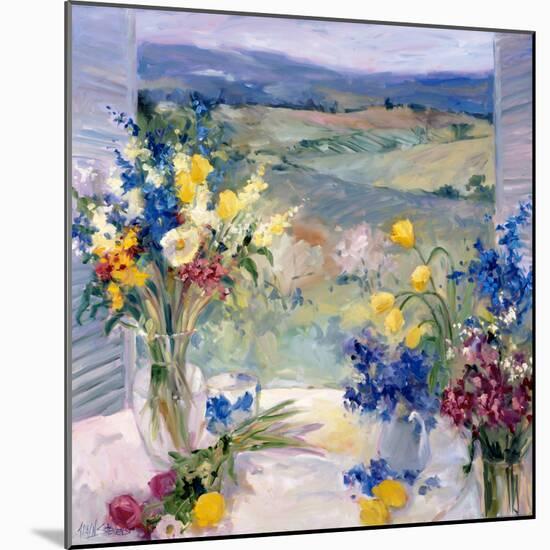 Tuscany Floral-Allayn Stevens-Mounted Premium Giclee Print