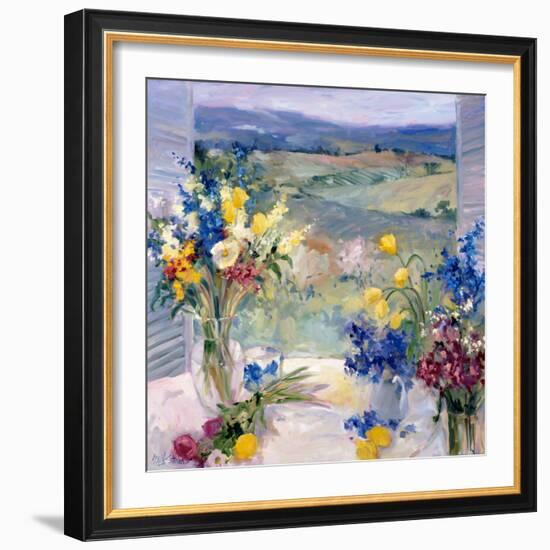 Tuscany Floral-Allayn Stevens-Framed Premium Giclee Print