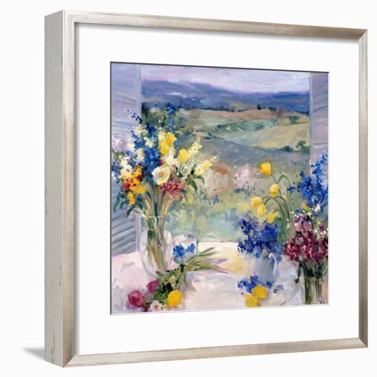 Tuscany Floral-Allayn Stevens-Framed Premium Giclee Print