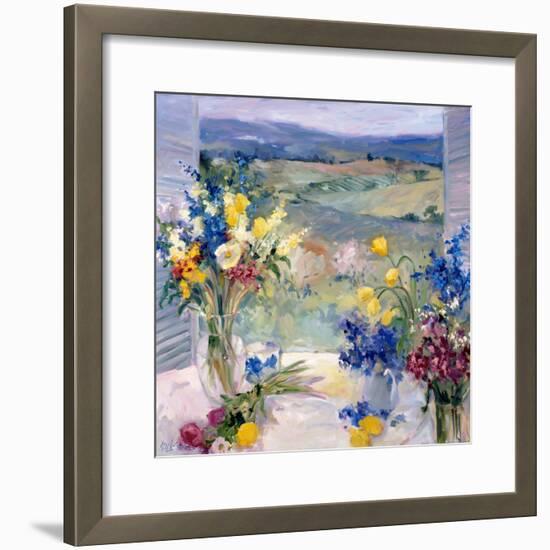 Tuscany Floral-Allayn Stevens-Framed Premium Giclee Print