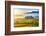 Tuscany Foggy Landscape at Sunrise, Italy-sborisov-Framed Photographic Print