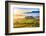 Tuscany Foggy Landscape at Sunrise, Italy-sborisov-Framed Photographic Print