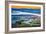 Tuscany Foggy Landscape at Sunrise, Italy-sborisov-Framed Photographic Print