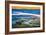 Tuscany Foggy Landscape at Sunrise, Italy-sborisov-Framed Photographic Print