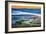 Tuscany Foggy Landscape at Sunrise, Italy-sborisov-Framed Photographic Print