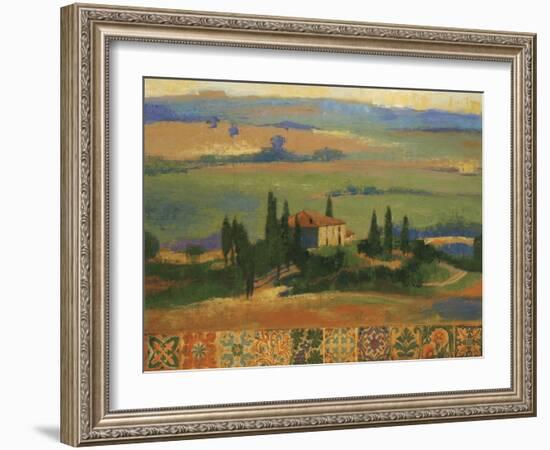 Tuscany Hills-Liz Jardine-Framed Art Print