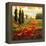 Tuscany in Bloom I-JM Steele-Framed Premier Image Canvas