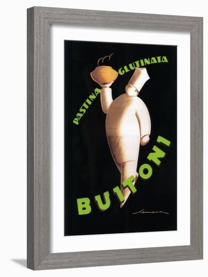 Tuscany, Italy - Buitoni Pasta Promotional Poster-Lantern Press-Framed Art Print