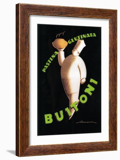 Tuscany, Italy - Buitoni Pasta Promotional Poster-Lantern Press-Framed Art Print