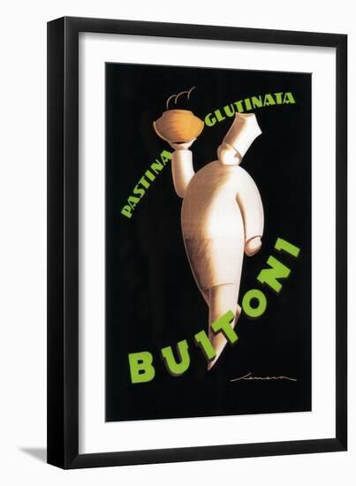 Tuscany, Italy - Buitoni Pasta Promotional Poster-Lantern Press-Framed Art Print