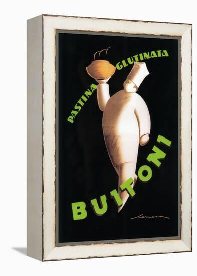 Tuscany, Italy - Buitoni Pasta Promotional Poster-Lantern Press-Framed Stretched Canvas