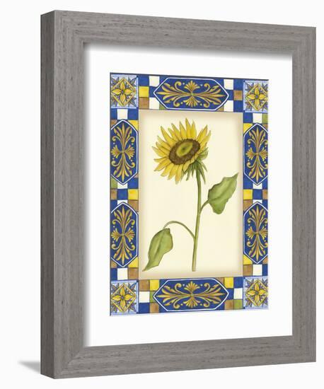 Tuscany Sunflower I-null-Framed Art Print