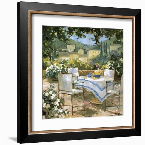 Tuscany Terrace I-Allayn Stevens-Framed Art Print