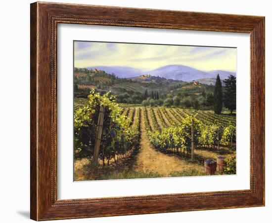 Tuscany Vines-Michael Swanson-Framed Art Print