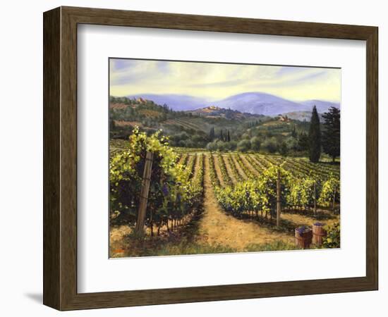 Tuscany Vines-Michael Swanson-Framed Art Print