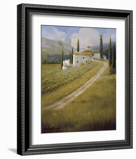 Tuscany Vineyard-Hawley-Framed Giclee Print