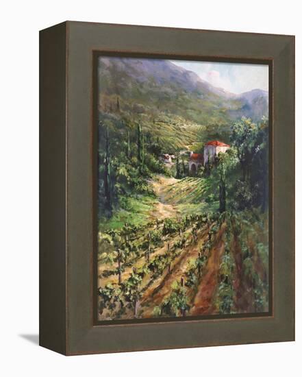 Tuscany Vineyard-Art Fronckowiak-Framed Stretched Canvas