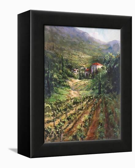 Tuscany Vineyard-Art Fronckowiak-Framed Stretched Canvas