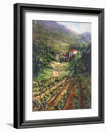 Tuscany Vineyard-Art Fronckowiak-Framed Art Print