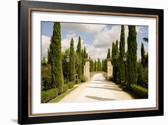 Tuscany Walkway-Ian Shive-Framed Photographic Print