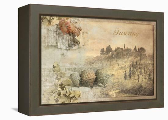 Tuscany-Andrew Michaels-Framed Stretched Canvas