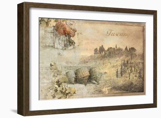 Tuscany-Andrew Michaels-Framed Art Print