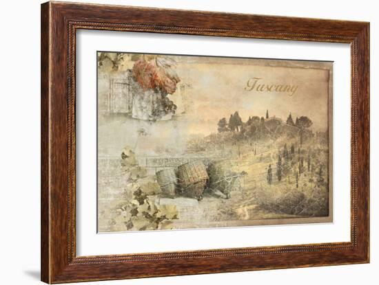 Tuscany-Andrew Michaels-Framed Art Print