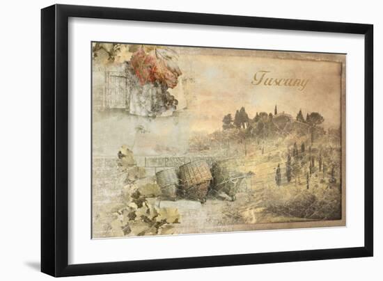 Tuscany-Andrew Michaels-Framed Art Print