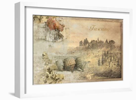 Tuscany-Andrew Michaels-Framed Art Print