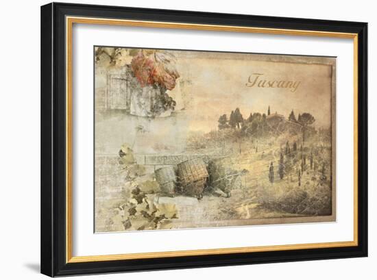 Tuscany-Andrew Michaels-Framed Art Print