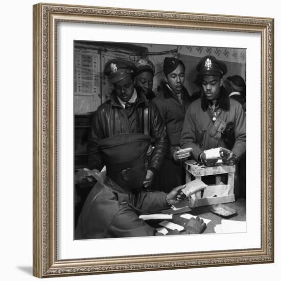 Tuskegee Airmen, 1945-Toni Frissell-Framed Giclee Print