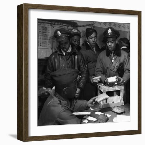 Tuskegee Airmen, 1945-Toni Frissell-Framed Giclee Print