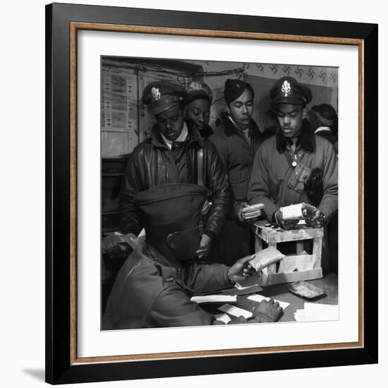 Tuskegee Airmen, 1945-Toni Frissell-Framed Giclee Print