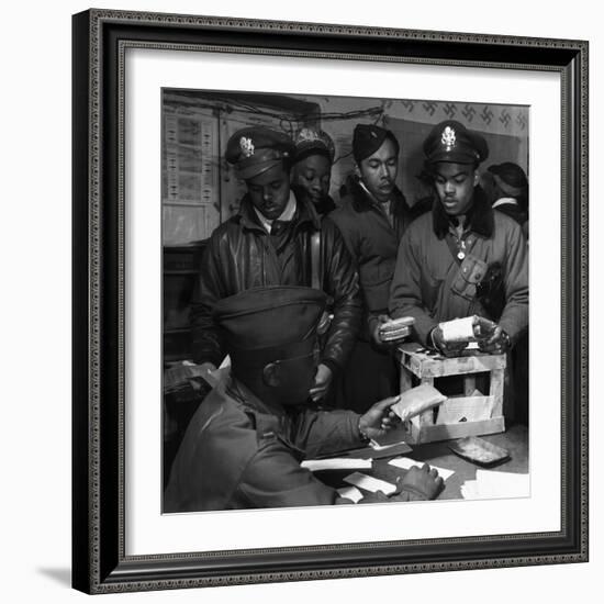 Tuskegee Airmen, 1945-Toni Frissell-Framed Giclee Print